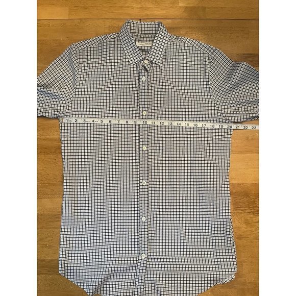 Amina Rubinacci Womens Collared Geometric‎ Silk Button Down Top Beige Size 6 M - Picture 4 of 7